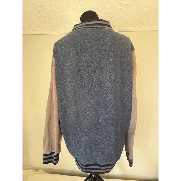 DC Comics Superman Mens XL Varsity Jacket Vintage Pockets Embroidered Logo - Picture 3 of 9